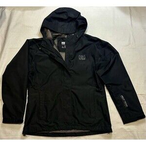 Helly Hansen Rain Jacket Women’s Size XL Waterproof Hooded Helly Tech Protection